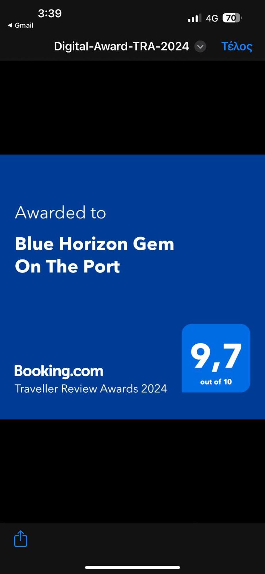 דירות ראפינה Blue Horizon Gem On The Port מראה חיצוני תמונה